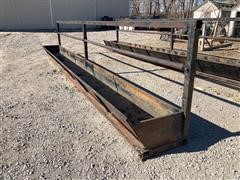 24' Heavy Duty Portable Feed Bunk 