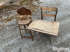 School Desk & Chair 