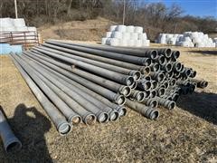 6" Aluminum Pipe 30' Sections 