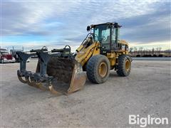 Caterpillar 924G Wheel Loader w/ Grapple Fork 