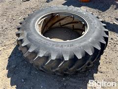 Titan 18.4-38 Tire & Rim 