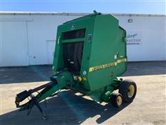 1998 John Deere 456 Silage Round Baler 