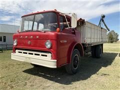 1973 Ford C600 Cabover S/A Grain Truck 