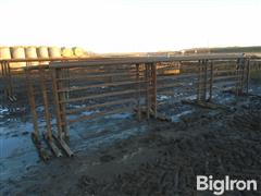 Freestanding 24' Steel Livestock Panels 