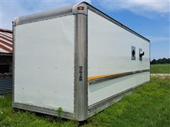 Enclosed Truck Bed Cleaning Station 