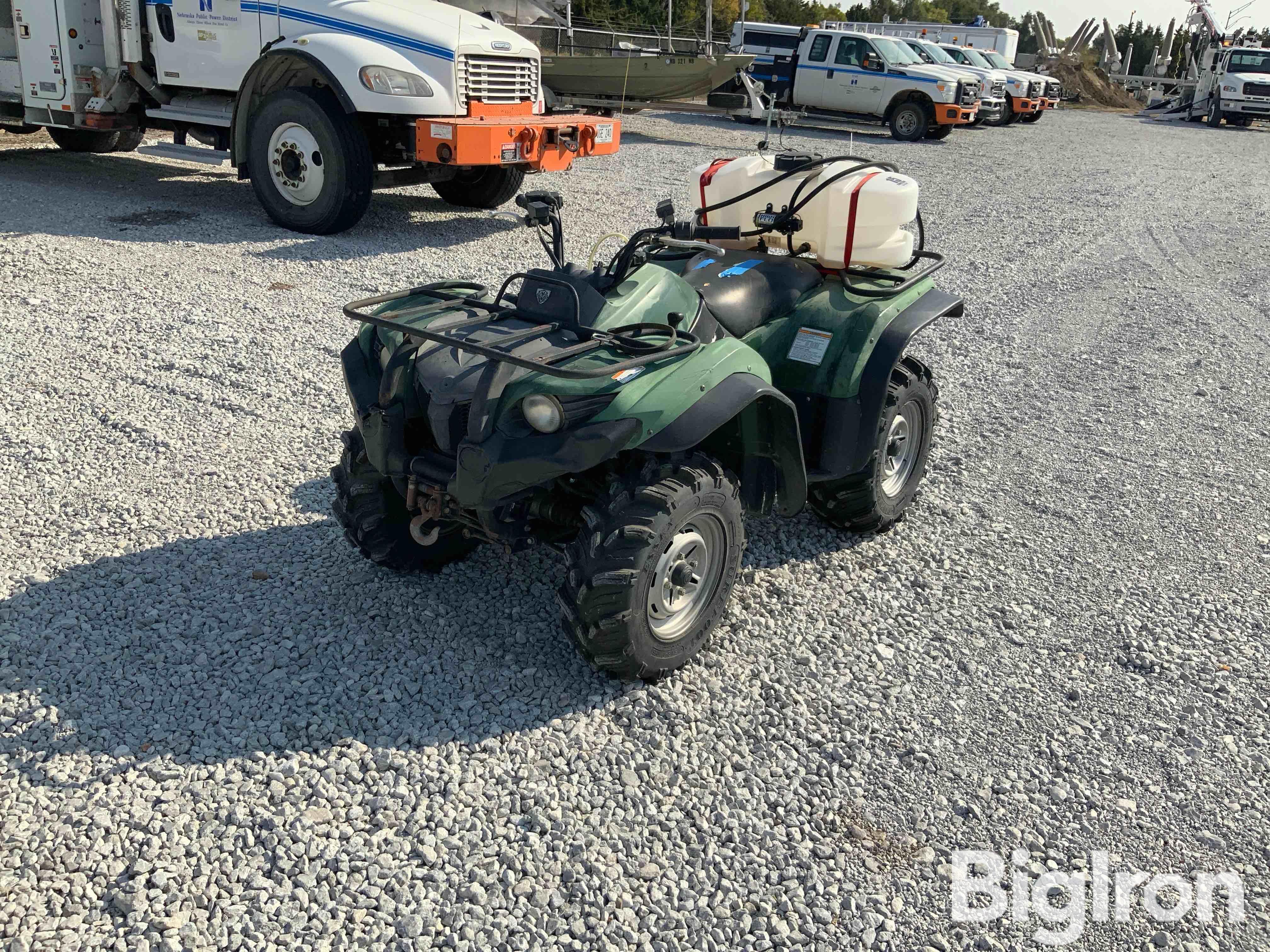 2009 Yamaha Grizzly 450 4x4 ATV 