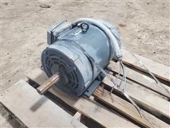Leeson 3 Phase 20 HP Electric Motor 