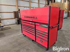 2021 Cornwell Platinum Series 84" Toolbox W/Hutch 