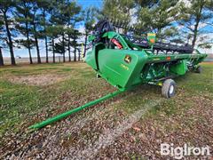 2019 John Deere 735FD 35’ Draper Head W/header Trailer 