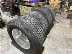 Alcoa Wheels & 445/50R 22.5 Tires 