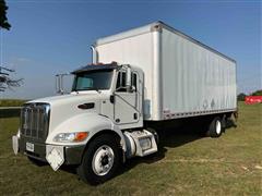 2017 Peterbilt 337 S/A Dry Van Box Truck 