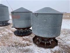 60 Bushel Hog Feeders 