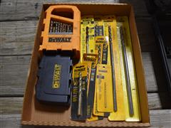 Flat Of DeWalt Drill Bits 