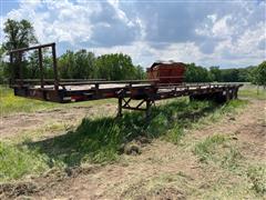 1972 American 48’ T/A Flatbed Hay Trailer 