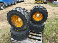 31x15.5-15 Skid Steer Tires & Rims 