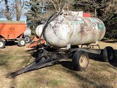 1000 Gallon Anhydrous Nurse Tank 