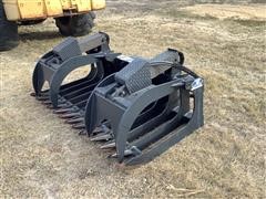 SMS Root Grapple Skid Steer Attachment 