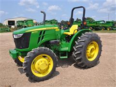 2015 John Deere 5075E MFWD Tractor 