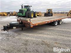 2007 Econoline MP1227TE T/A Tilt Flatbed Trailer 