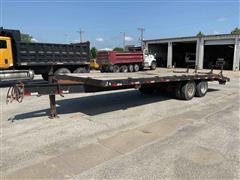 1989 Special 25' T/A Flatbed Trailer 
