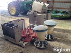 Stainless Steel & Poly Hog Feeders 