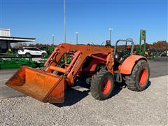 2013 Kubota M9960 MFWD Tractor W/Loader 