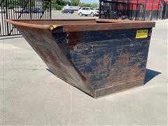 Industrial Steel Forklift Dumpster 