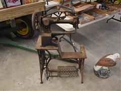 Cast Iron Sewing Machine 