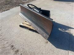 Grouser 1380A5A7 6-Way Front Blade Skid Steer Attachment 