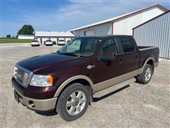 2008 Ford F150 King Ranch 4x4 Crew Cab Pickup 