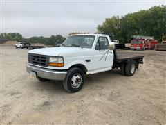 1993 Ford F350 2WD Flatbed Pickup 