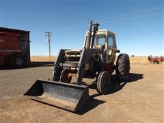 Case 1370 2WD Tractor W/Loader 