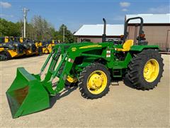 2012 John Deere 5075E MFWD Tractor 