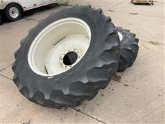 Goodyear 18.4R38 Tires On Rims 