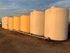 7) 3000 Gallon Fertilizer Tanks 