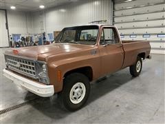 1980 Chevrolet Custom Deluxe 20 4x4 Pickup 