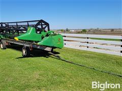John Deere 920F Flex Header W/Cart 