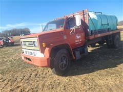 1974 Chevrolet C65 S/A Flatbed Truck W/Tanks 
