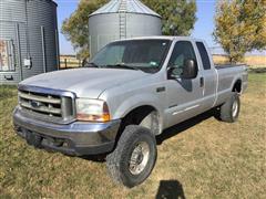 2000 Ford F250 Super Duty 4x4 Extended Cab Pickup 