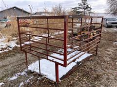 Slide-In Pickup Livestock Rack 