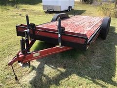 1995 Double N T/A Flatbed Trailer 