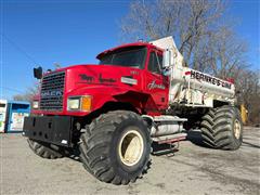 1995 Mack CH613 2WD Red Lime Truck 
