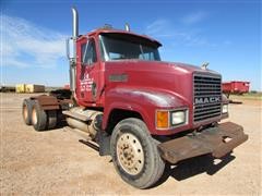 1997 Mack CH613 T/A Truck Tractor W/Winch & Rolling Tailboard 