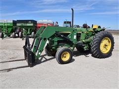 John Deere 2955 2WD Tractor W/Loader & Attachments 