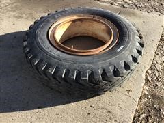 Mounted Truck Tire 