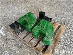 John Deere Suitcase Weights W/planter Mount Brackets 