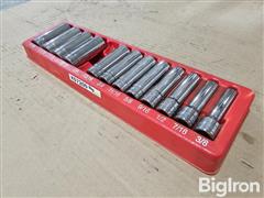 Snap-On 1/2" Drive Standard Socket Set 