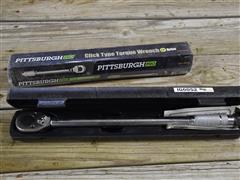 Pittsburgh 3/8" And 1/2" Drive Torque Wrenches 