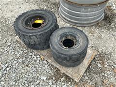 Forklift Tires With Rims 