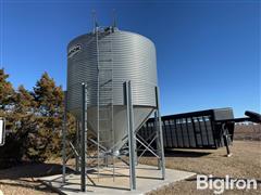 Brock 1000-Bushel Grain Bin 